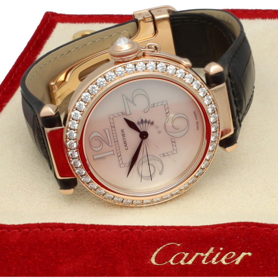 Cartier Pasha RoseGold MOP Dial 