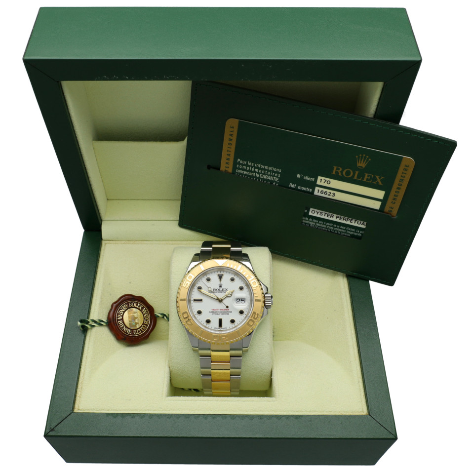 Rolex Yachtmaster 40 Goud/Staal