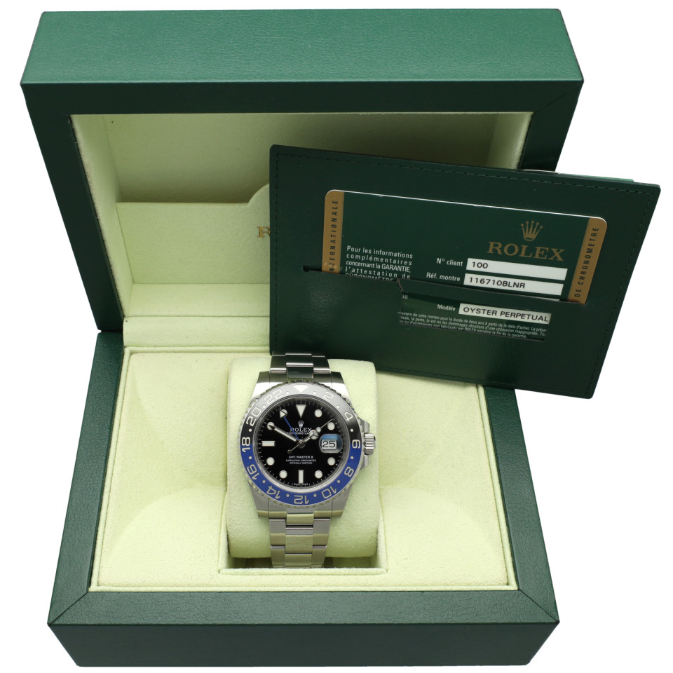 Rolex GMT-Master II 'Batman' Ref. 116710BLNR