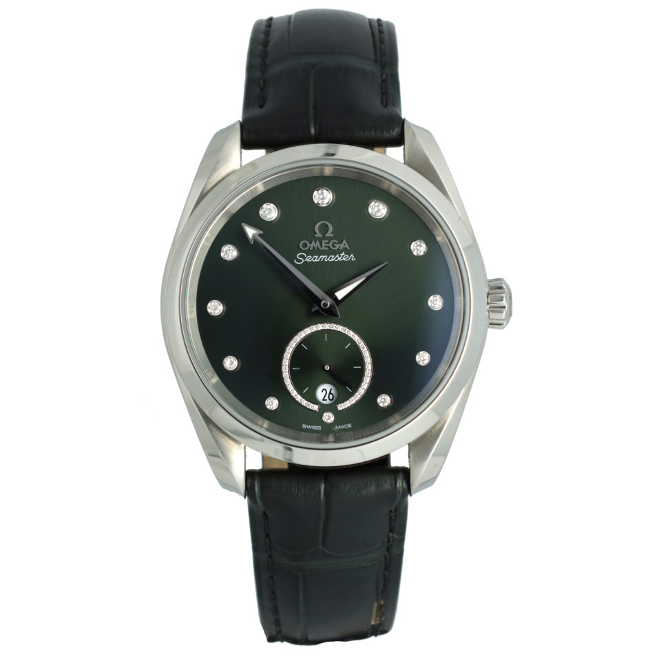 Omega Seamaster Aqua Terra Green/Diamonds
