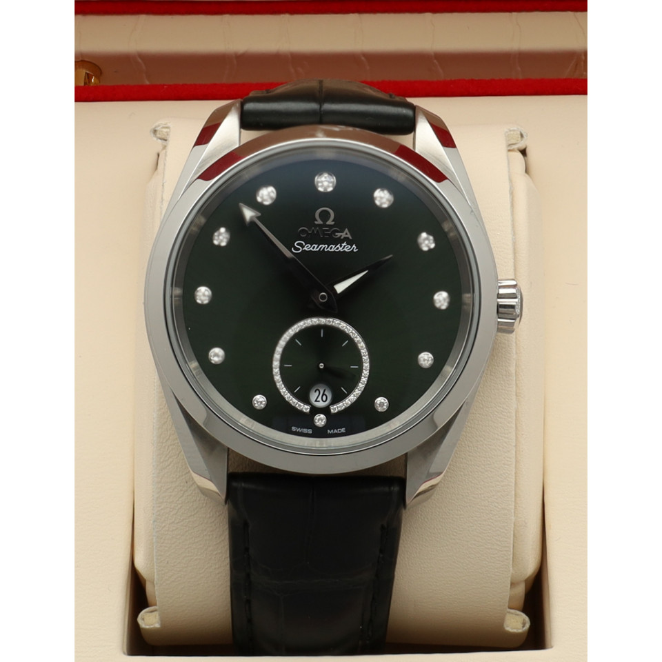 Omega Seamaster Aqua Terra Green/Diamonds