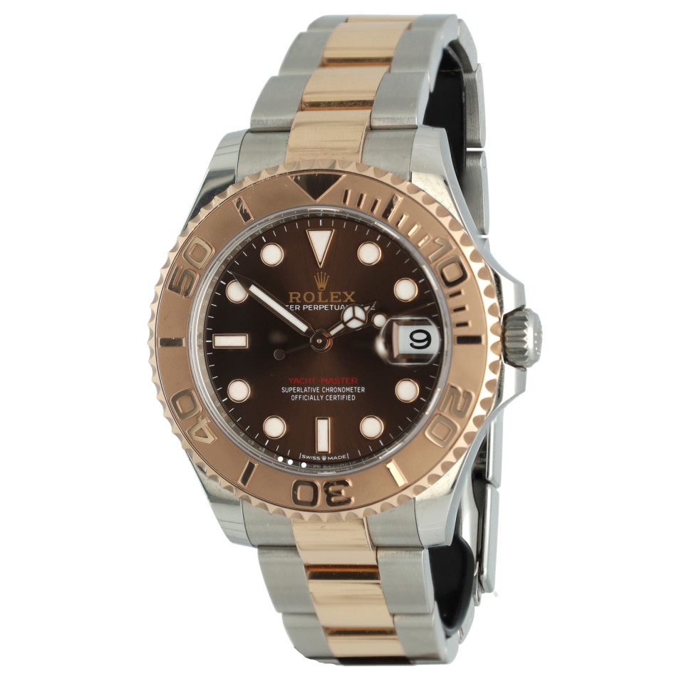 Rolex Yacht-Master 37 Ref.268621 Rosegoud/Staal