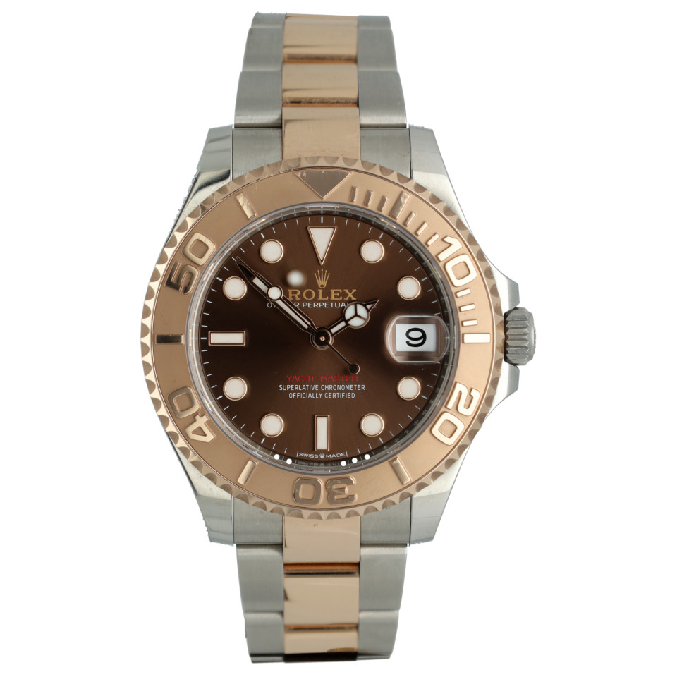 Rolex Yacht-Master 37 Ref.268621 Rosegoud/Staal