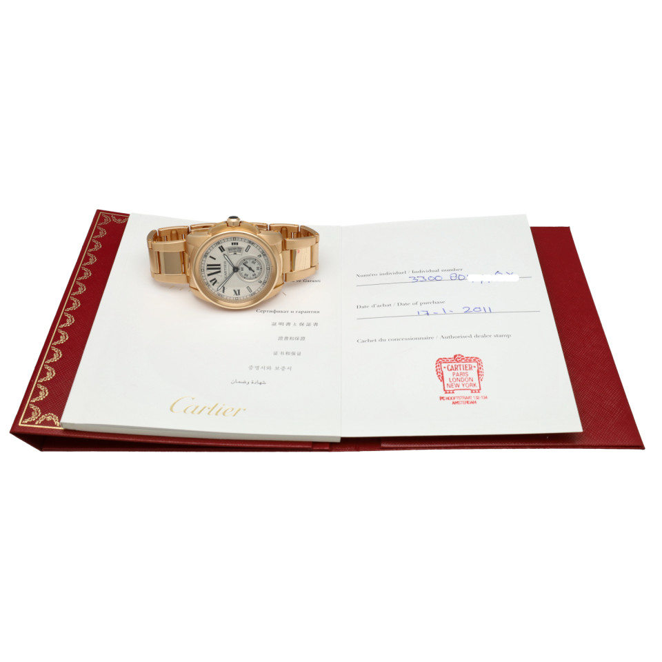 Cartier Calibre de Cartier Rose Goud
