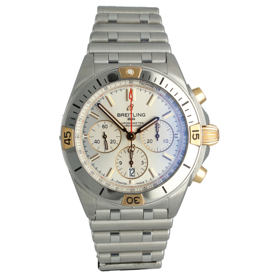 Breitling Chronomat B01 42mm Goud/Staal