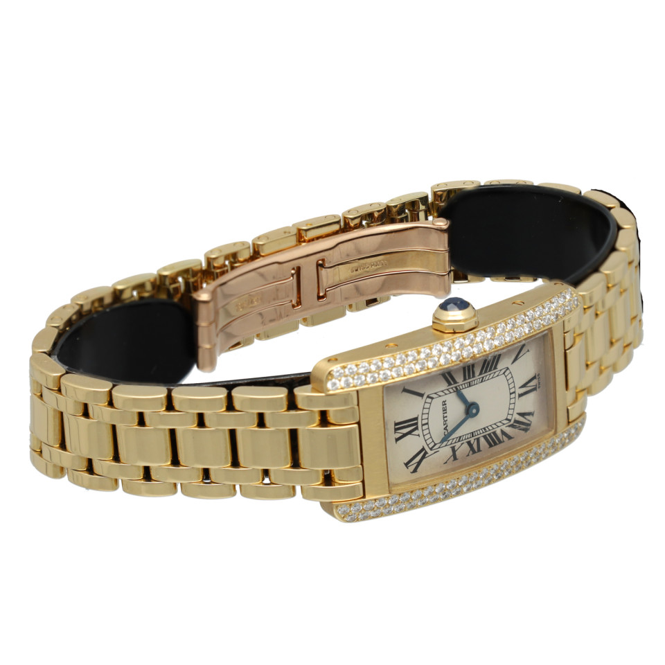 Cartier Tank Americaine Lady Diamonds