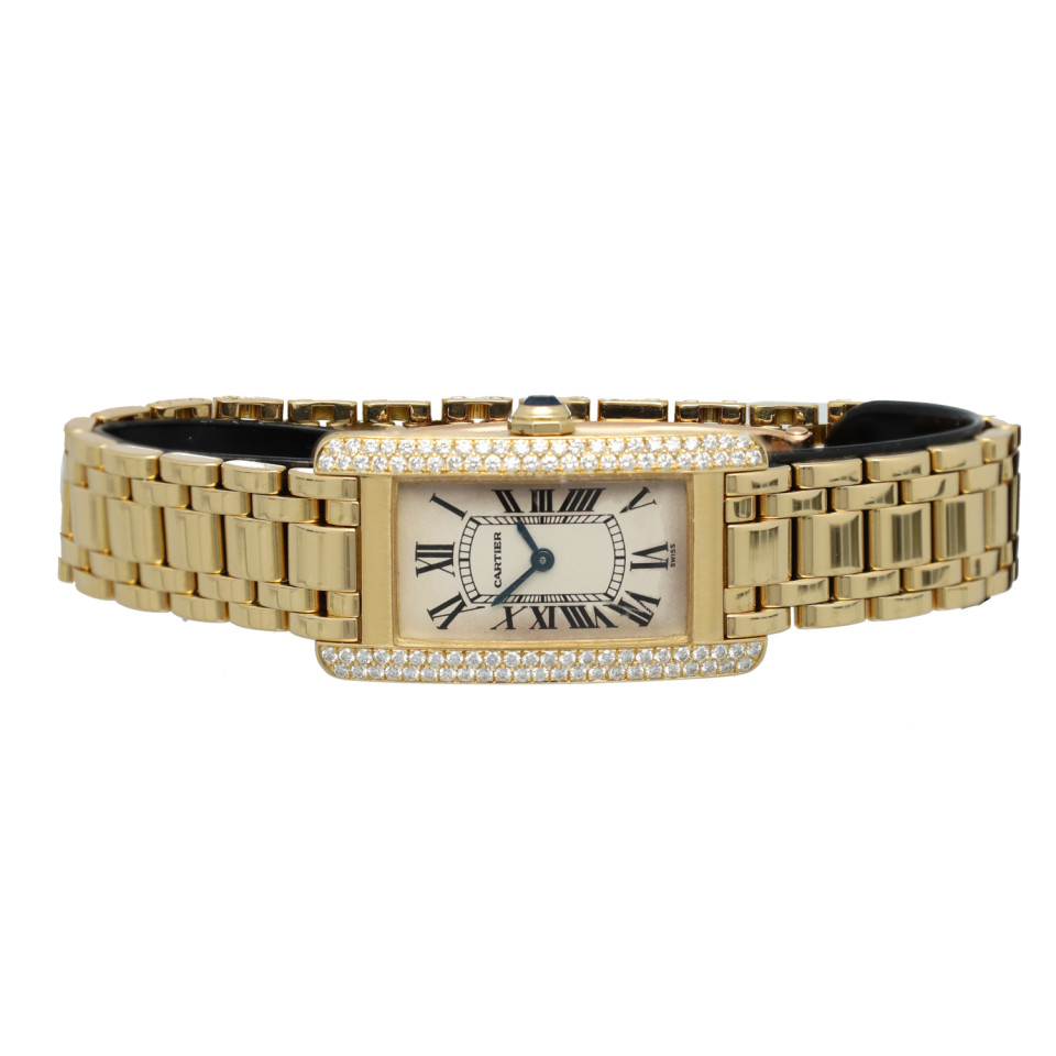 Cartier Tank Americaine Lady Diamonds