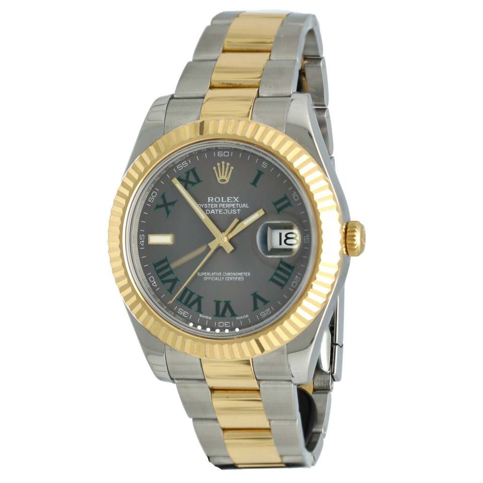 Rolex Datejust II Ref.116333 Goud/Staal Wimbledon