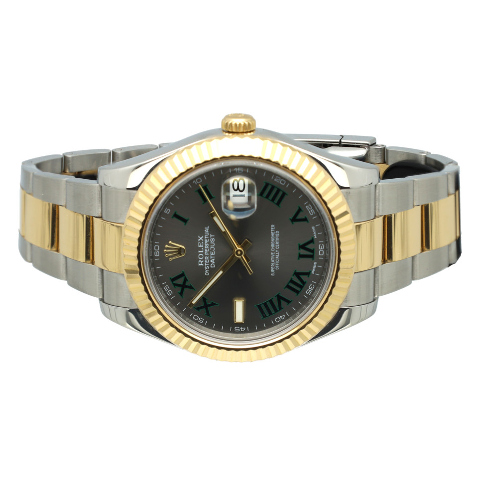Rolex Datejust II Ref.116333 Goud/Staal Wimbledon
