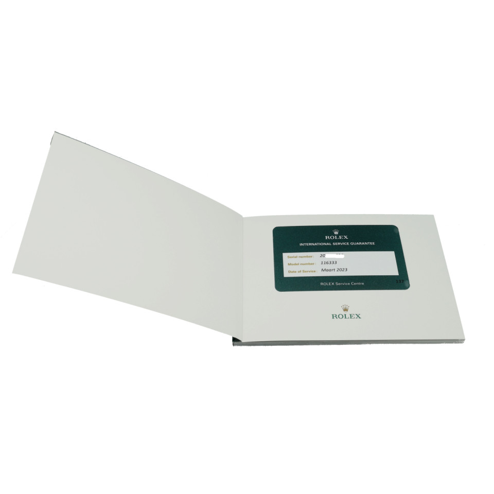 Rolex Datejust II Ref.116333 Goud/Staal Wimbledon