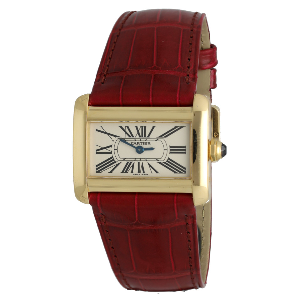 Cartier Tank Divan 18k.Goud Ref.2601
