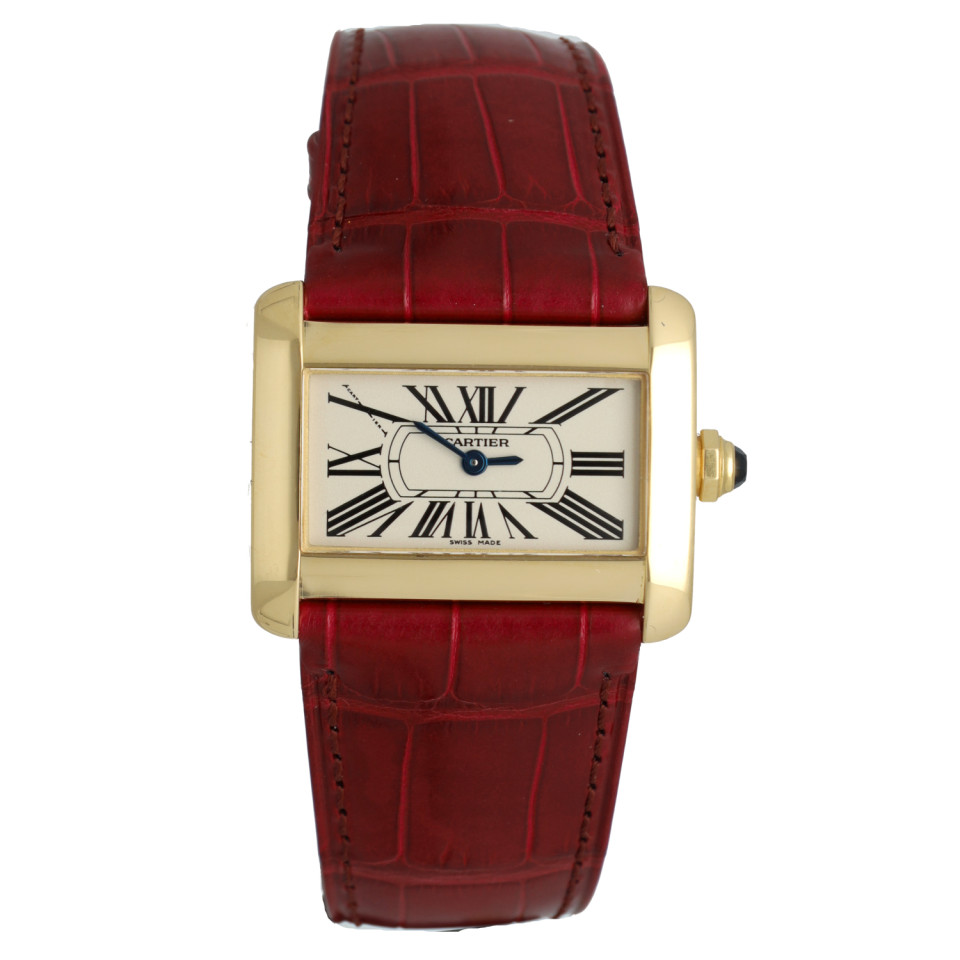 Cartier Tank Divan 18k.Goud Ref.2601