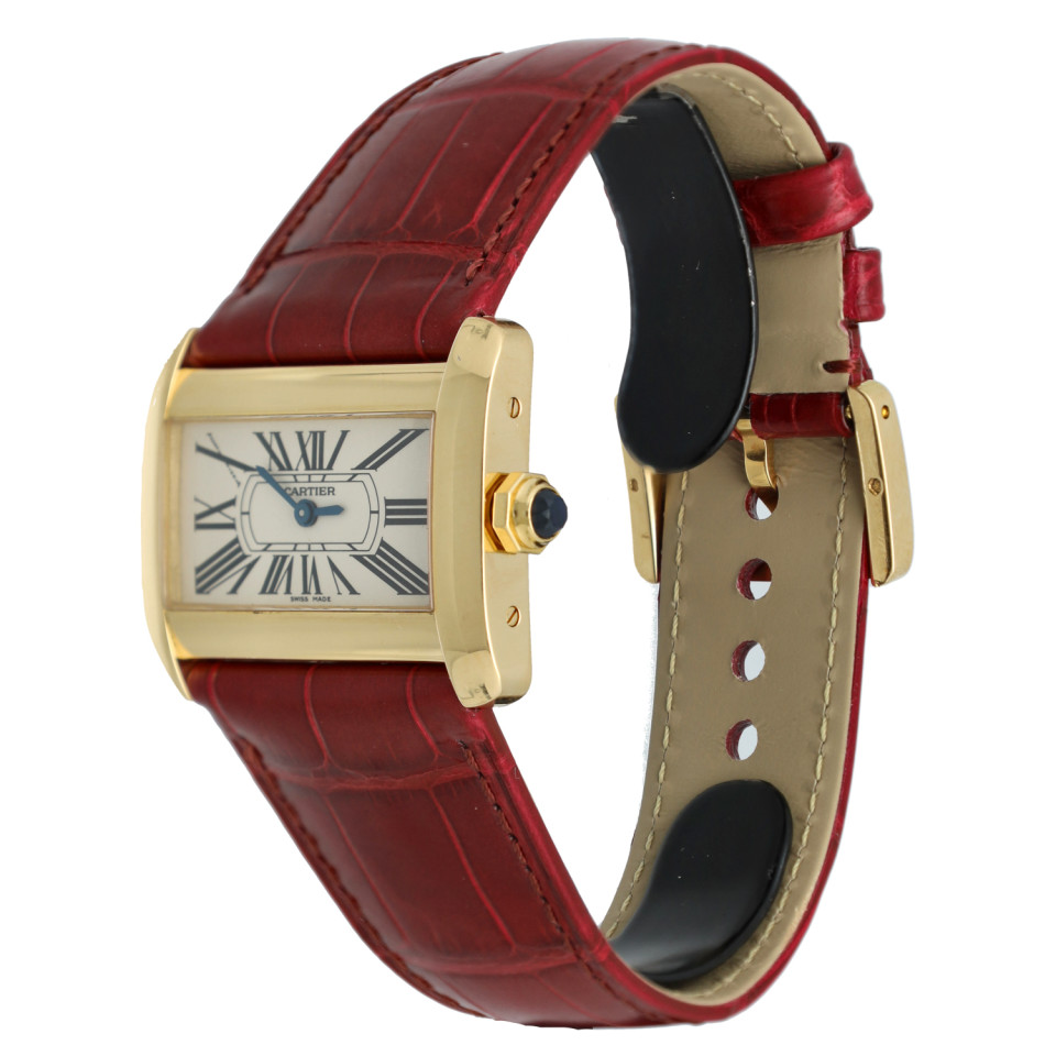 Cartier Tank Divan 18k.Goud Ref.2601