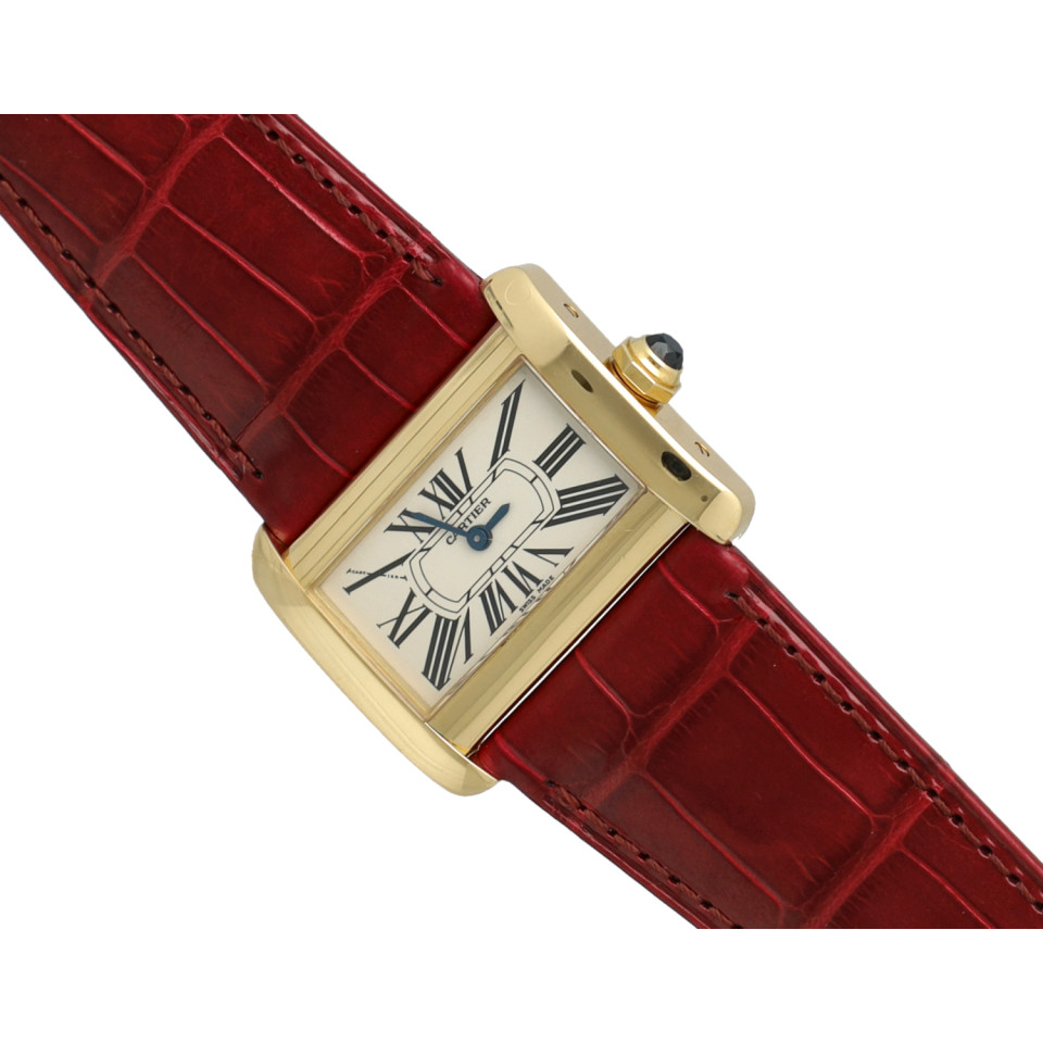 Cartier Tank Divan 18k.Goud Ref.2601