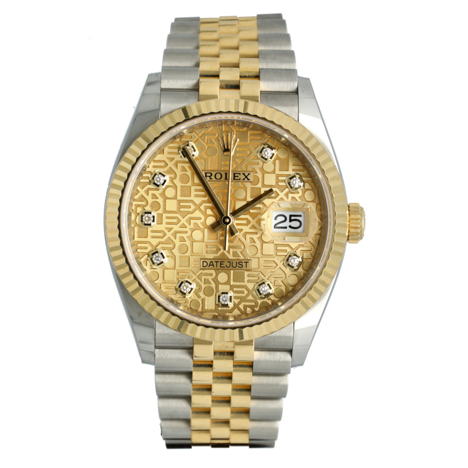 Rolex Datejust 36 Ref: 126233  Goud/Staal