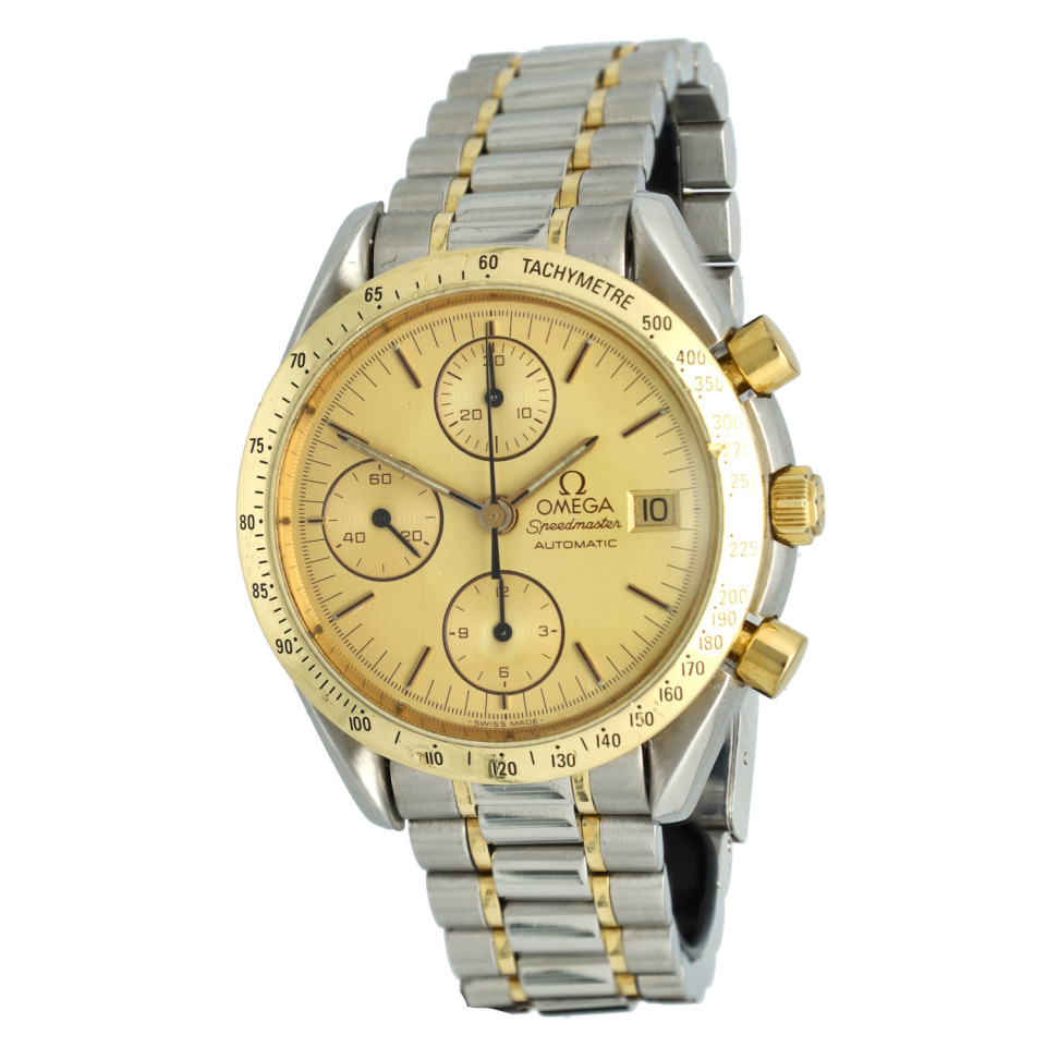 Omega Speedmaster Reduced 39 MM Goud/Staal