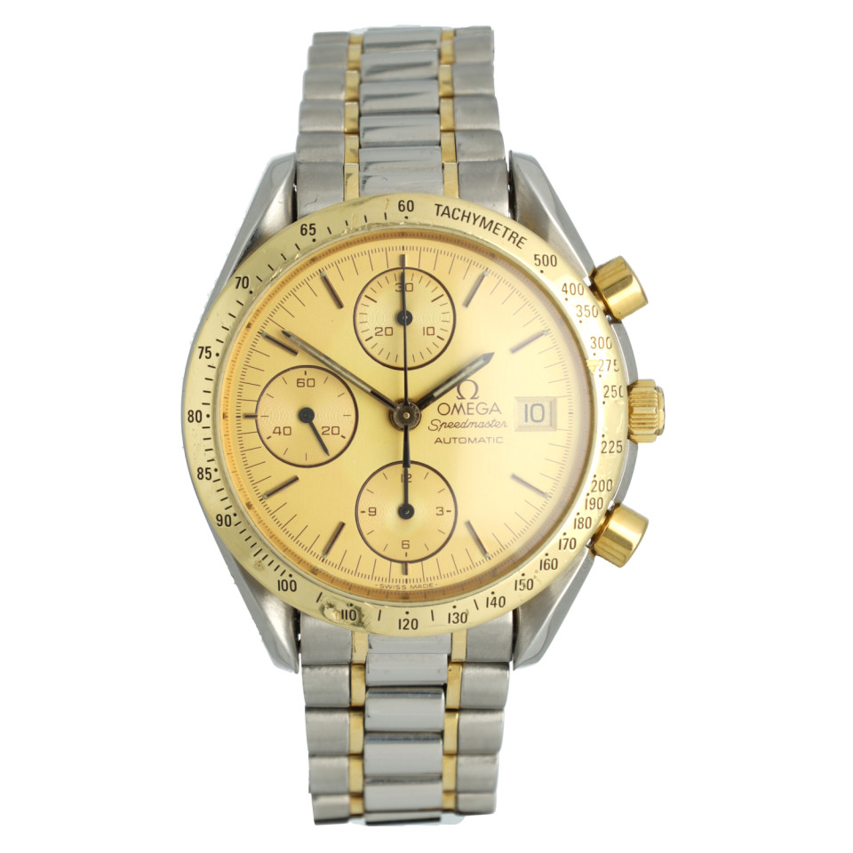 Omega Speedmaster Reduced 39 MM Goud/Staal