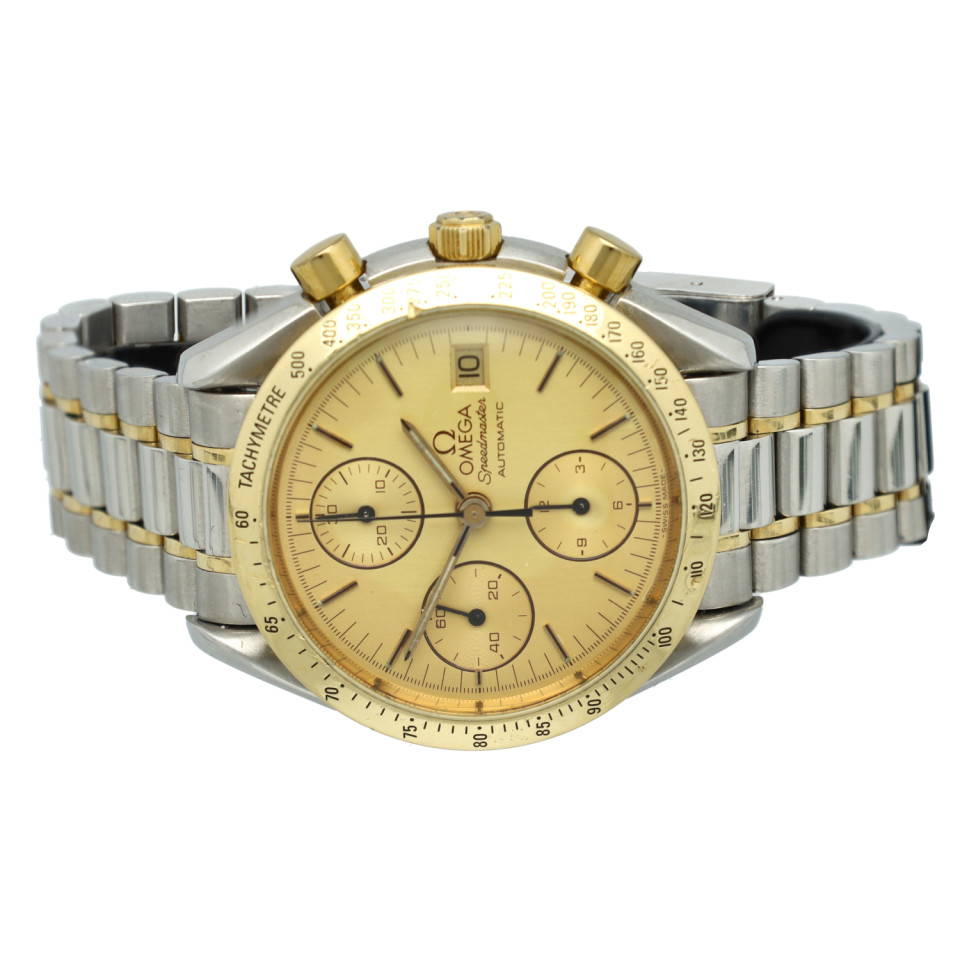Omega Speedmaster Reduced 39 MM Goud/Staal