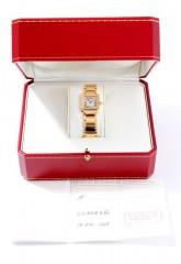 Cartier Tank Francaise 18K Gold Lady's