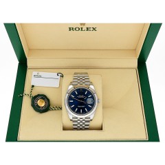 Rolex Datejust 41 Blue Index Ref.126334