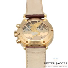 Rose Gouden Heren horloge