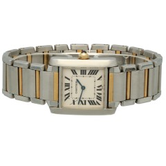 Cartier Tank Francaise Goud/Staal Ref.2301