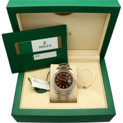 Rolex Datejust 41mm Rose Goud/Staal Ref.126311