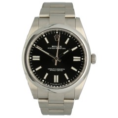 Rolex Oyster Perpetual 41 Black Dial 124300