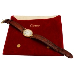 Cartier Vermeil must Ronde Ref. 590003