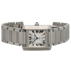 Cartier Tank Francaise Staal Ref.2302