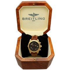 Breitling Chronomat 18 Krt goud. Ref: K13050.1