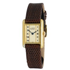 Cartier Tank vermeil 925 Ref.5051001