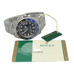 Rolex GMT-Master II Ref.116710BLNR