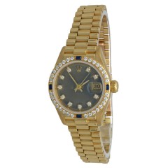 Rolex Lady-Datejust Ref: 69088 Diamant/Saffier