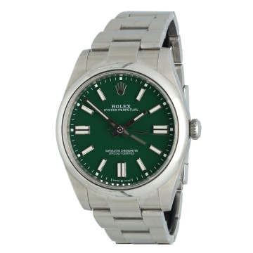 Rolex Oyster Perpetual 41 Ref.124300 "Green"