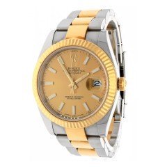 Rolex Datejust 41 Champagne index Oyster Ref.126333