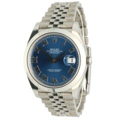Rolex Datejust 41 Ref.126300 Azzurro Blue