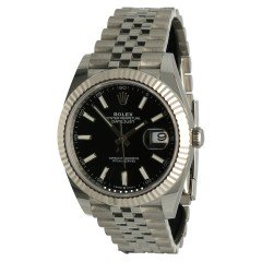 Rolex Datejust 41 Ref.126334 Black/Jubilee
