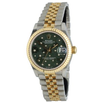 Rolex Datejust 31 Green Flower Jubilee Ref.278273