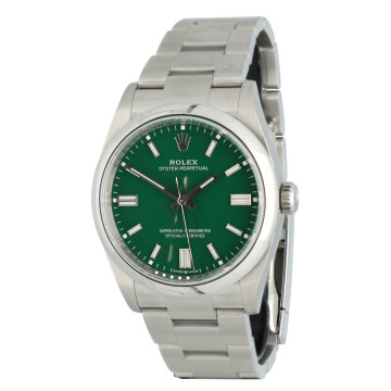 Rolex Oyster Perpetual 36 Ref.126000 Green 99% New