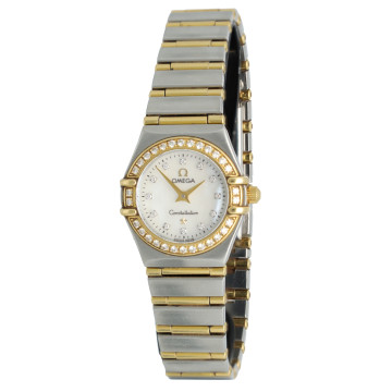 Omega Constelletion Bi Color Diamonds