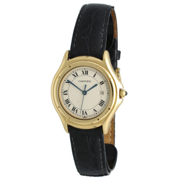 Cartier Cougar 18 Krt Full Set.