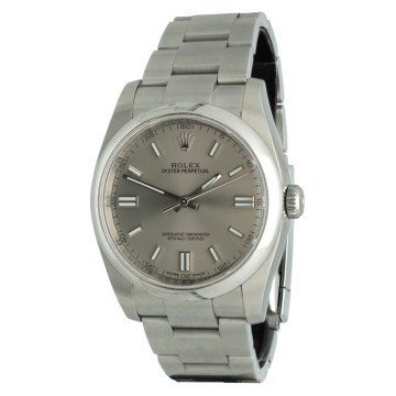 Rolex Oyster Perpetual 36 Grey Dial Full Set