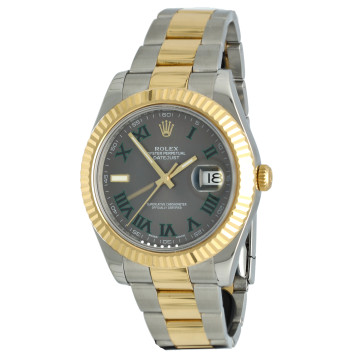 Rolex Datejust II Ref: 116333 Goud/Staal Wimbledon