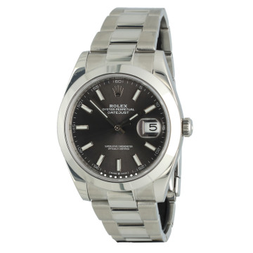 Rolex Datejust 41 Ref.126300 Rhodium Full Set
